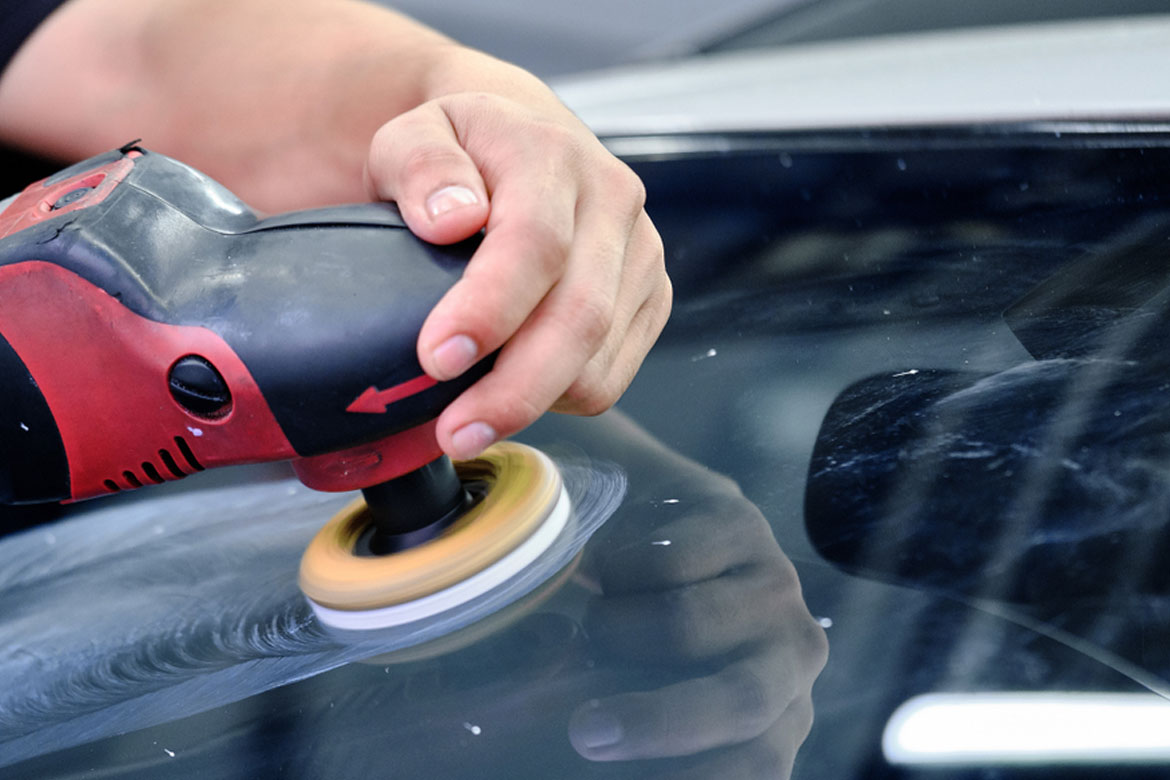 Polimento de Vidros Automotivos