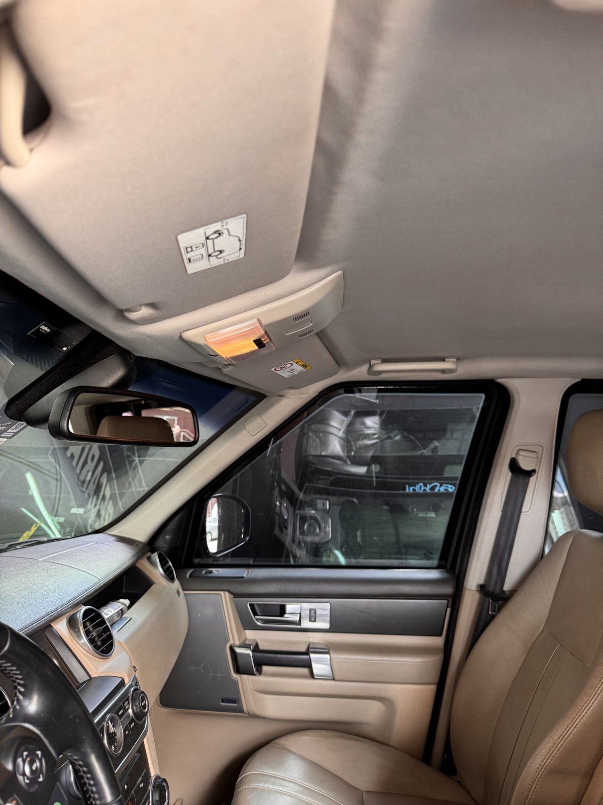 Forro de teto e forração das portas – Land Rover Discovery