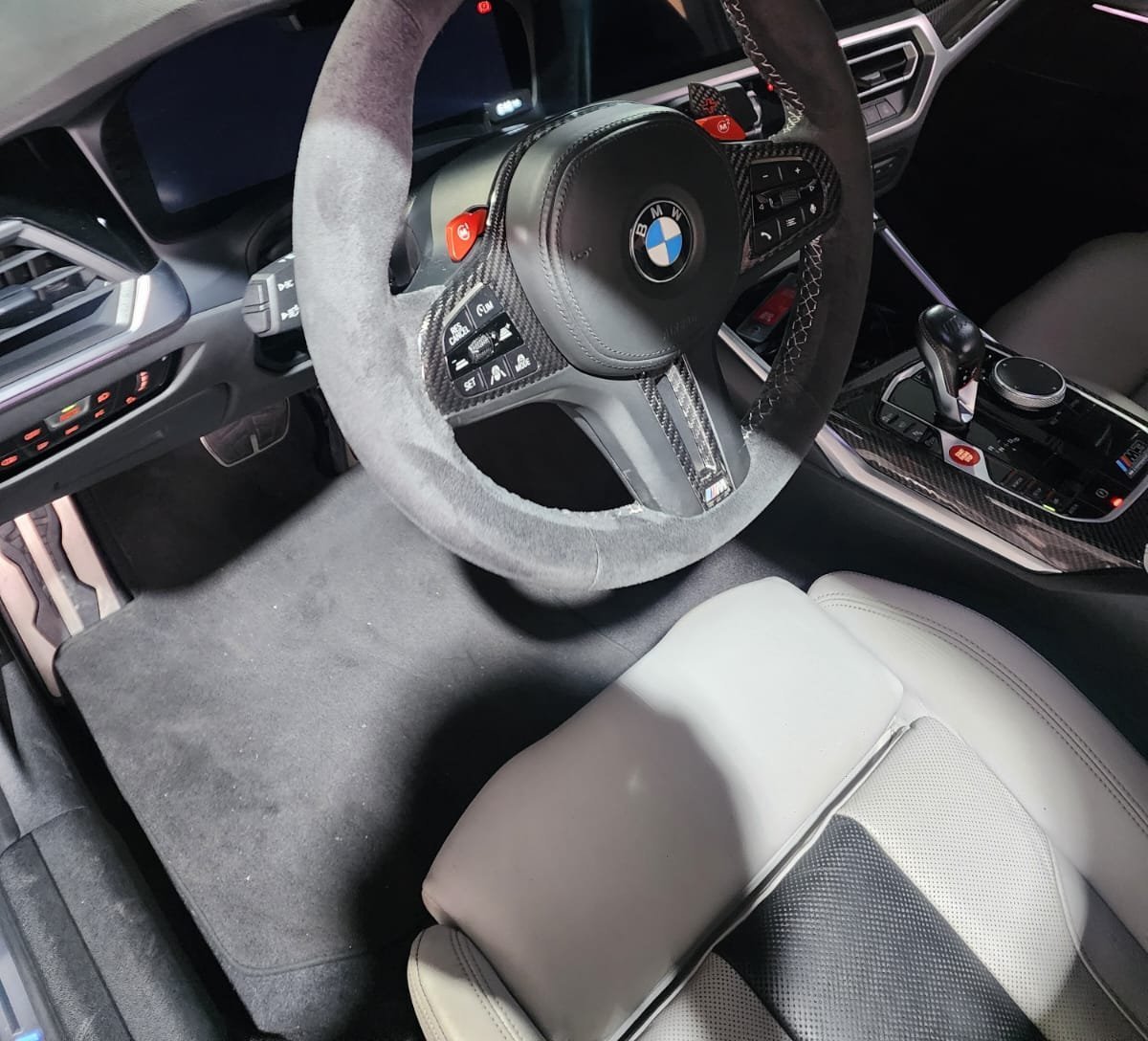 Volante em Alcântara – BMW